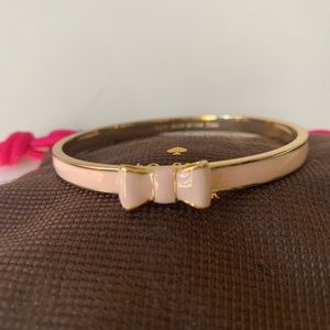 Kate Spade Pink and Gold Glitter Bracelets